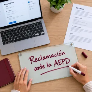 Persona presentando una reclamación ante la AEPD porque el acreedor no responde