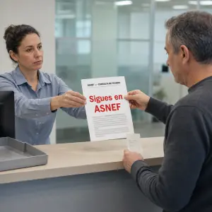 Abogado preparando la reclamación para cancelar un dato de ASNEF de una deuda ya pagada