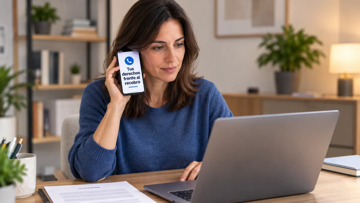 Me llama una empresa de recobro: qué puede hacer y qué no